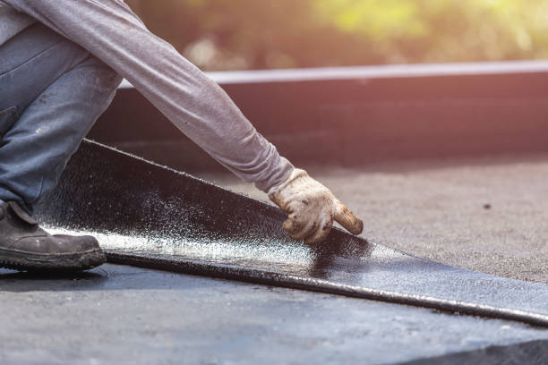 Professional Crawl Space Encapsulation technician working in Parma, MI